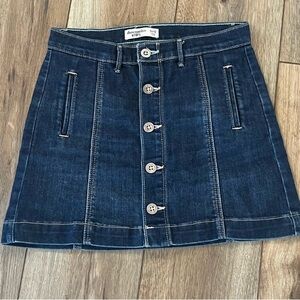 Abercrombie kids size 11/12 jean skirt